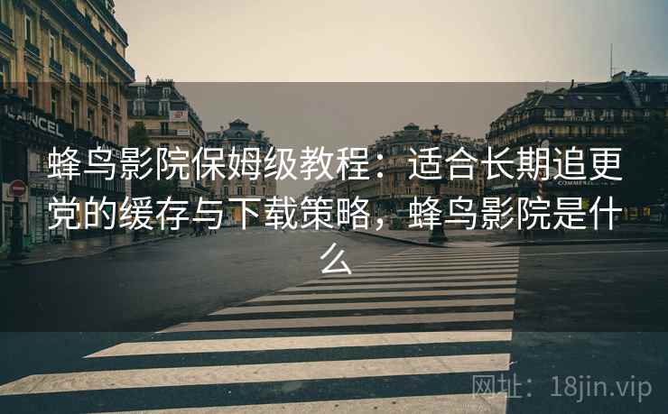 蜂鸟影院保姆级教程：适合长期追更党的缓存与下载策略，蜂鸟影院是什么