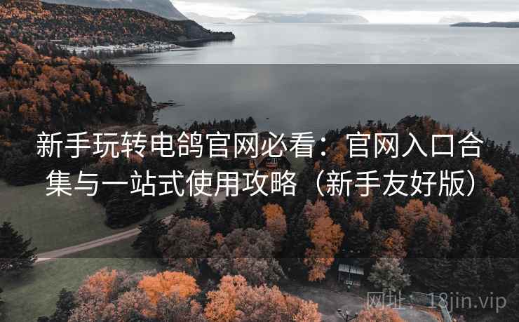 新手玩转电鸽官网必看:官网入口合集与一站式使用攻略(新手友好版) 新手玩转电鸽官网必看:官网入口合集与一站式使用攻略(新手友好版)